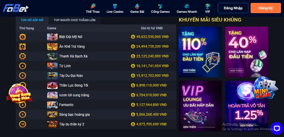 Nhấn nút Đăng Ký tại Win55 Club